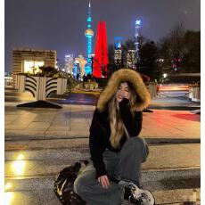 批发100%棉面华棉320g/420g 纯色2025新款秋冬毛领开衫拉链外套卫衣