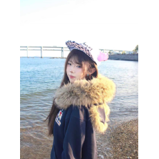 批发毛领可拆卸 纯棉华棉复合卫衣女