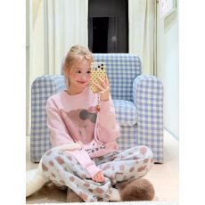 批发100%棉面华棉320g/420g印花 2026秋冬宽松圆领<b class='q'>卫衣</b>上衣长袖