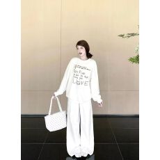 批发100%棉面华棉320g/420g印花 2026秋冬宽松圆领<b class='q'>卫衣</b>上衣长袖