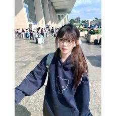 批发100%棉面华棉320g/420g印花2026秋冬宽松慵懒风连帽卫衣