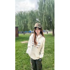 批发100%棉面华棉320g/420g印花2026秋冬宽松慵懒风连帽<b class='q'>卫衣</b>