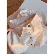 批发气质复古灯芯绒<b class='q'>衬衫</b>女法式叠穿内搭<b class='q'>衬衣</b>外套宽松休闲遮肉<b class='q'>长袖</b>上衣