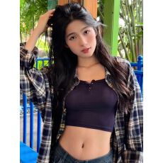 批发格子<b class='q'>衬衫</b>外套女2026春秋款宽松慵懒<b class='q'>情侣</b><b class='q'>款</b>休闲<b class='q'>长袖</b><b class='q'>衬衣</b>外搭ins潮