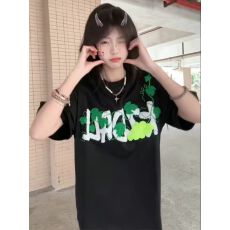批发原创设计葡萄网球毛巾绣花短袖T恤男夏季美式高街半袖