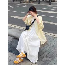 批发美式复古纯棉衬衫<b class='q'>薄外套</b>女2026春夏内搭衬衫叠穿衬衣防晒上衣