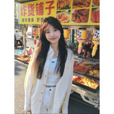 批发美式复古黄色条纹<b class='q'>衬衫</b>女2026新款小狗刺绣早秋外套宽松学院风上衣