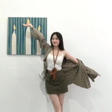 批发原版面料复古<b class='q'>格子衬衫</b>女夏季设计感小众宽松休闲长袖防晒上衣外套