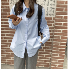 批发磨毛面料重工款不缩水有衣袋ins潮翻领长袖<b class='q'>衬衫</b>简约<b class='q'>休闲</b>上衣外套