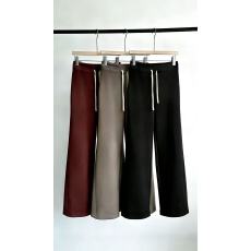 批发蘑糯糯 黑色/红色/卡其绿色休闲卫裤 -000-0322