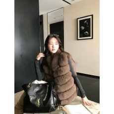 批发狐狸毛马甲背心女2026冬季新款毛毛皮草外套时尚年轻款