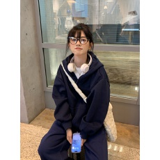 批发面料升级320g<b class='q'>纯棉</b>华棉面料内里同色拉链卫衣外套套装女阔腿长裤秋