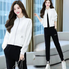 批发现货官图 运动休闲时尚套装女2025年春秋新款洋气时髦卫衣两件套