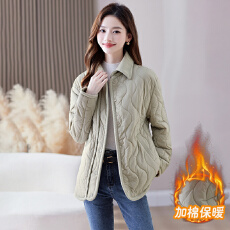 批发秋冬短款棉服外套2025冬季新款女爆款小个子设计感<b class='q'>棉衣</b>