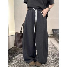 批发实物图已更新 加绒加厚松紧腰加绒卫裤休闲长裤弯刀阔腿裤8662