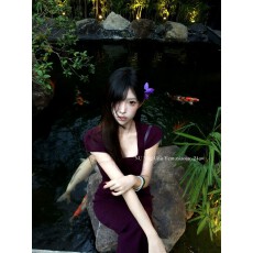 批发美人风骨 御姐轻熟方领冰丝包肩收腰褶皱<b class='q'>连衣裙</b>