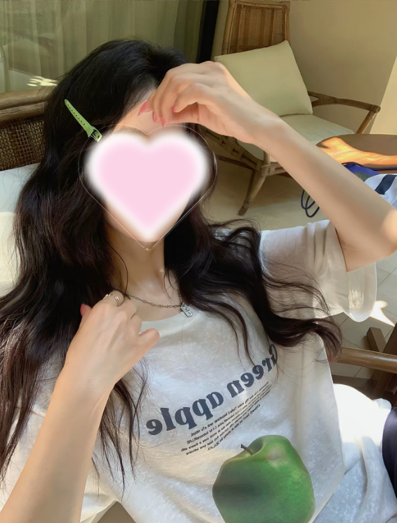2026 여름 새로운 빅 사이즈 지방 mm 다용도 표지 고기 과일 프린트 반팔 티셔츠 여성 디자인 센스 라운드 넥 맨위