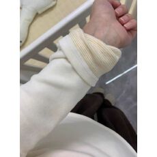 批发原版广州面料德绒AB面 韩系亨利领长袖打底衫<b class='q'>女</b>修身保暖上衣ins