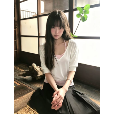 批发卓泽网批 人棉+原版色织条两件套 撞色吊带叠穿上衣背心两件套潮