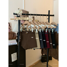 批发实拍实价 设计感感辣妹<b class='q'>包臀</b>裤a字热裤休闲裤女秋冬高腰弹力<b class='q'>打底裤</b>