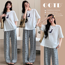 实拍有货 孕妇夏装