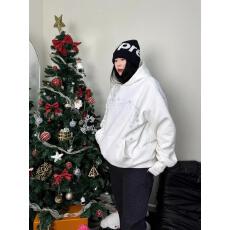 批发330g纯棉 加绒薄款 刺绣 高质量 秋冬新款流行美式潮牌高端<b class='q'>男</b>女衫