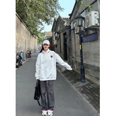 330g纯棉 原版做法 后包 刺绣 美式高街超好看男女款酷帅外套上衣