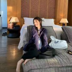 批发条纹格子衬衫女2025新款设计感小众长袖高级感衬衣男女款外套上装