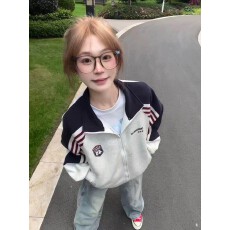 批发薄款/加绒 原版 纯棉华棉复合牛奶丝/银狐绒 高级感百搭开衫卫衣