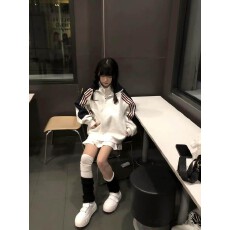 批发薄款/加绒 原版 纯棉华棉复合牛奶丝/银狐绒 百搭款加绒卫衣<b class='q'>外套</b>