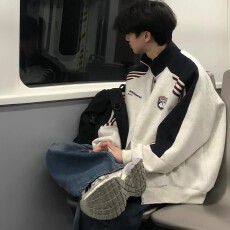 批发薄款/加绒 原版 纯棉华棉复合牛奶丝/银狐绒 立领<b class='q'>外套</b>上衣加绒款