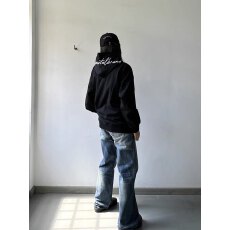 批发高质量/原版做工/重工刺绣/后包330g纯棉 美式潮流款宽松版型<b class='q'>卫衣</b>