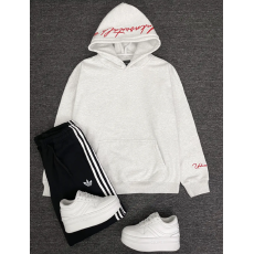 批发高质量/原版做工/重工刺绣/后包330g纯棉 新品连帽衫百搭刺绣外套