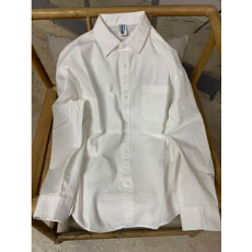 批发纯棉有口袋13个色  白色纯棉<b class='q'>衬衫</b>长袖常规款休闲风外套春夏必备款