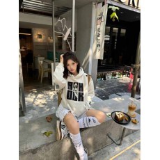 批发330g纯棉  秋冬青年<b class='q'>男</b>女同款<b class='q'>卫衣</b>高级感宽松版型加绒纯棉白灰外套