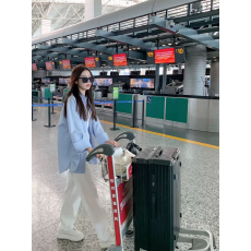 纯棉无口袋10个色  轻奢高档纯棉长袖衬衫女2026春秋韩版宽松薄款