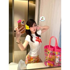 批发1*1纯棉 常规款 正肩短袖 高弹力新款夏季修身显瘦洋气上衣