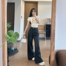 批发1*1纯棉 高弹力新款夏季修身显瘦洋气上衣