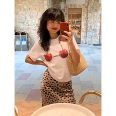 批发1*1纯棉 常规款 正肩短袖 高弹力新款夏季修身显瘦洋气上衣