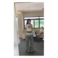 1*1纯棉 高弹力新款夏季修身显瘦洋气上衣