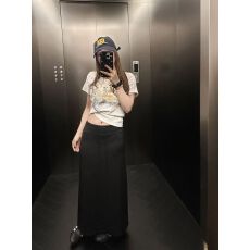 批发1*1纯棉 常规款 正肩短袖 高弹力新款夏季修身显瘦洋气上衣