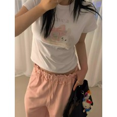 1*1纯棉 高弹力新款夏季修身显瘦洋气上衣