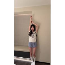 批发1*1纯棉 常规款 正肩<b class='q'>短袖</b> 高弹力新款夏季修身显瘦洋气上衣