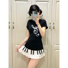 批发1*1纯棉 常规款 正肩<b class='q'>短袖</b> 高弹力新款夏季修身显瘦洋气上衣