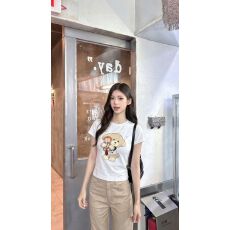 批发1*1纯棉 常规款 正肩<b class='q'>短袖</b> 高弹力新款夏季修身显瘦洋气上衣