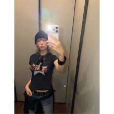 批发1*1纯棉 高弹力新款夏季修身显瘦洋气上衣