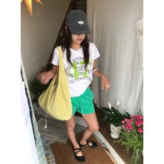 批发1*1纯棉 常规款 正肩短袖 高弹力新款夏季修身显瘦洋气上衣
