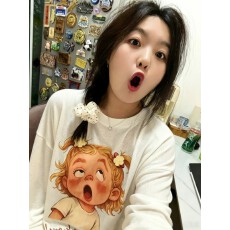 批发防晒罩衫女<b class='q'>印花</b>慵懒风上衣微透长袖斜肩防晒罩衫