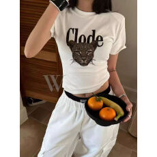 批发1*1纯棉 常规款 正肩短袖 高弹力新款夏季修身显瘦洋气上衣