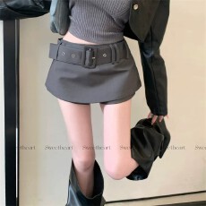 批发高腰包臀裙女辣妹性感防走光运动护腰裙裤秋季新款高级感西装短裙